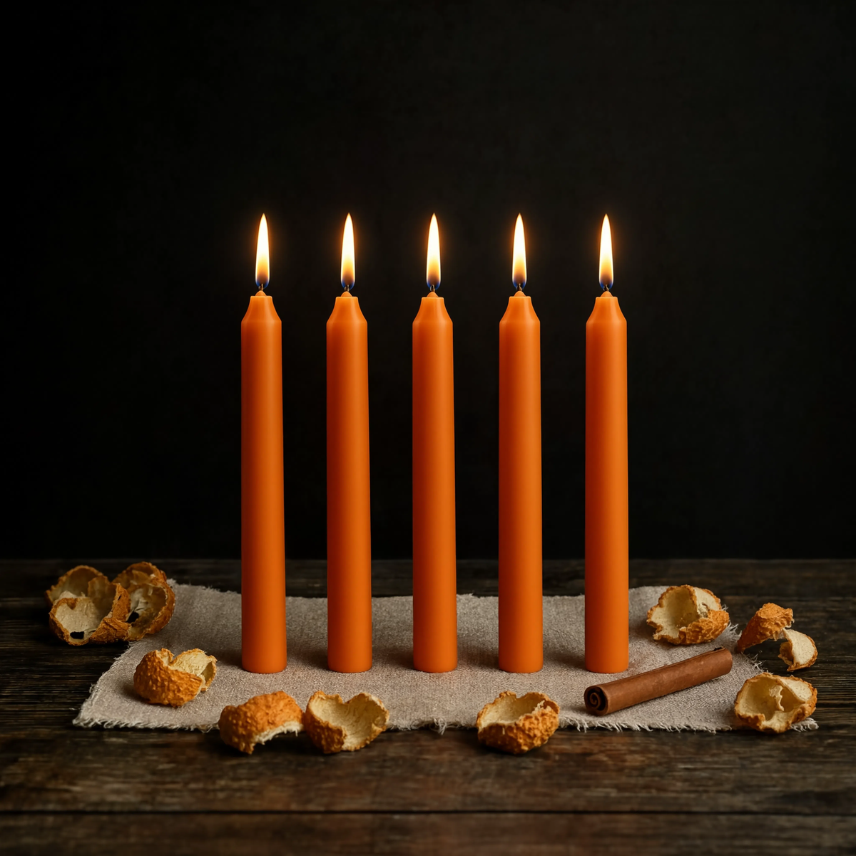 Chime Spell Candle - Orange