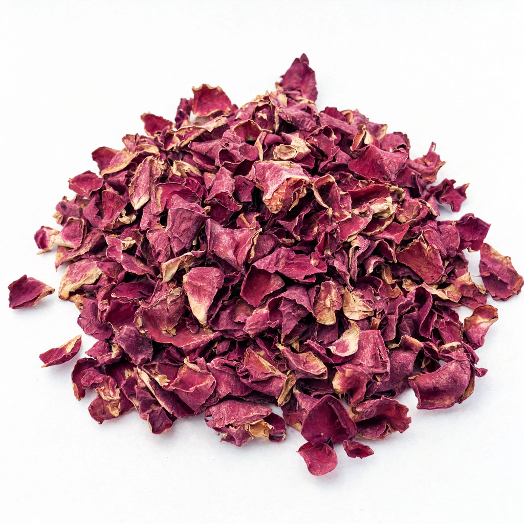 Dried Red Rose Petals