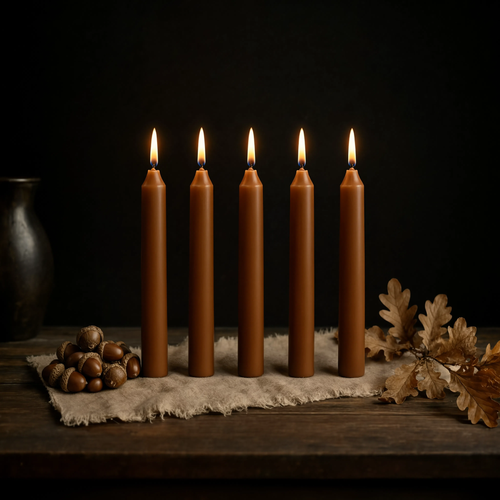 Chime Spell Candle - Brown