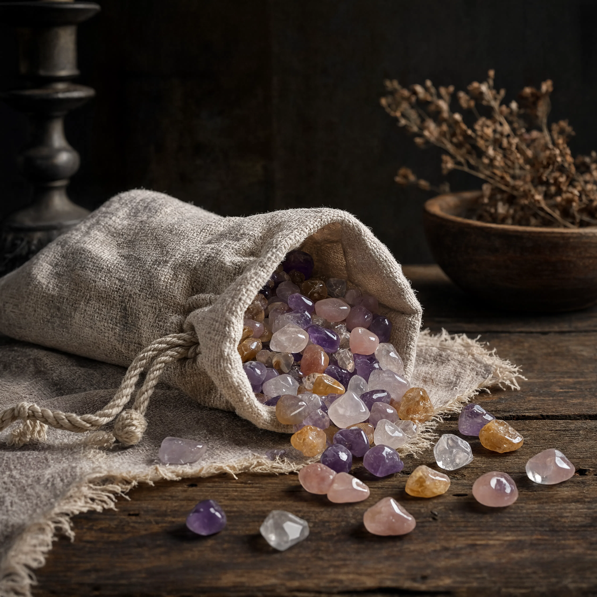 Mixed Crystal Chips Bag